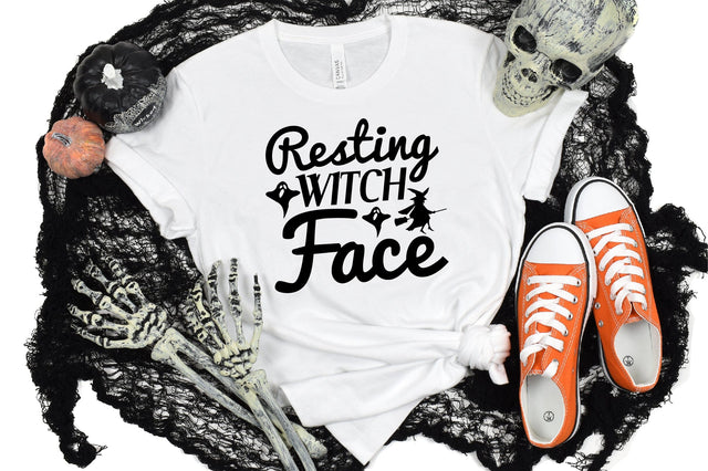 Resting Witch Face SVG CraftlabSvg29 