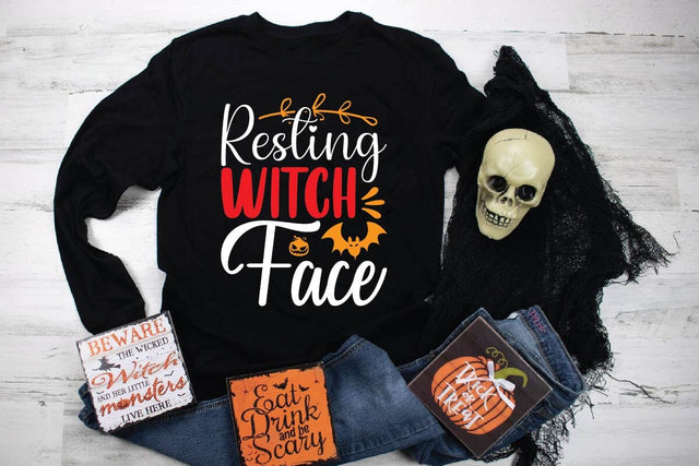 Resting Witch Face SVG Shahin alam 