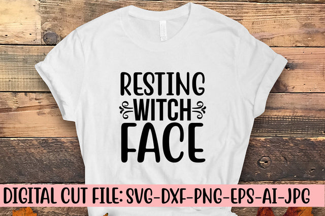 Resting Witch Face SVG SVG Syaman 