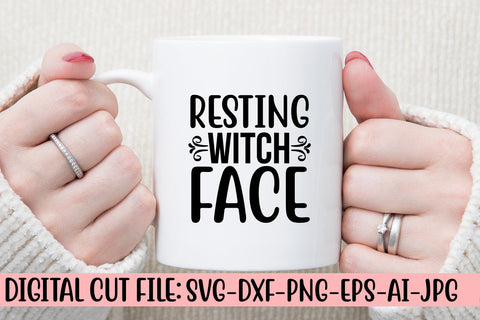 Resting Witch Face SVG SVG Syaman 