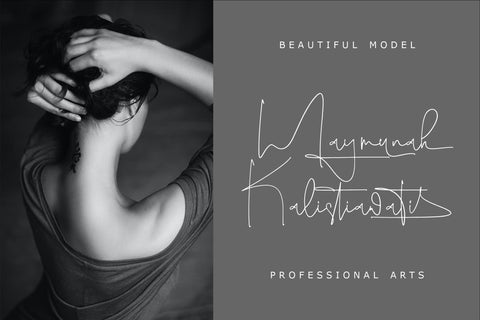 Restonasi - Realistic Signature Font Storytype Studio 