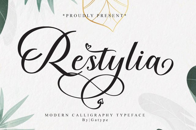 Restylia Font gatype 