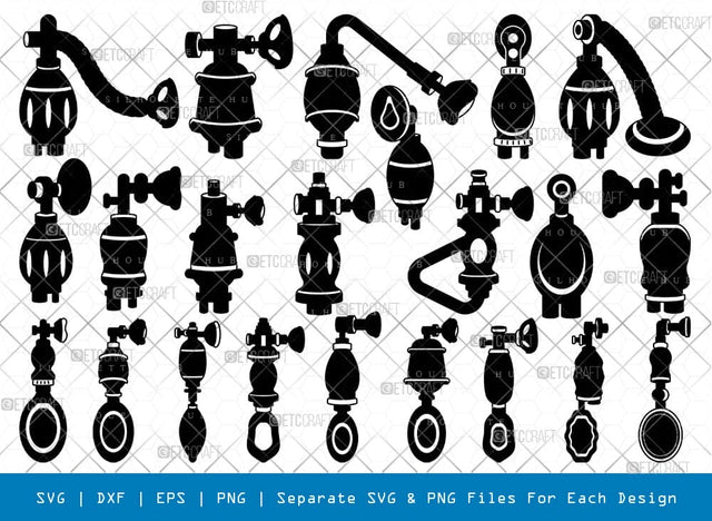 Resuscitator Silhouette Svg Cricut Cut Files Png Bundle, SB01014 SVG ETC Craft 