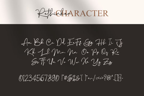 Rethinker - Stylish Signature Font Dumadistyle 