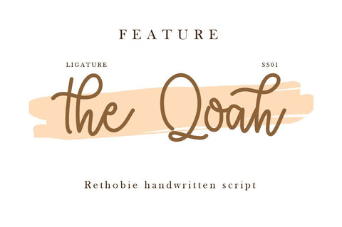Rethobie Handwritten Script Font Font Balevgraph Studio 