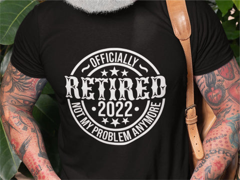 Retired 2022 SVG PNG DXF | Officially Retired Svg | Grandpa Cut File | Retirement Svg | Retired Quote | Retirement Party | Cricut Svg Files SVG TonisArtStudio 