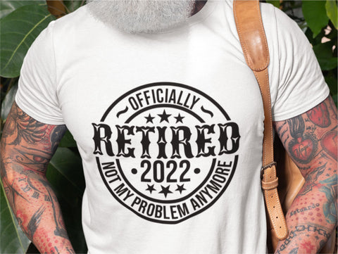 Retired 2022 SVG PNG DXF | Officially Retired Svg | Grandpa Cut File | Retirement Svg | Retired Quote | Retirement Party | Cricut Svg Files SVG TonisArtStudio 