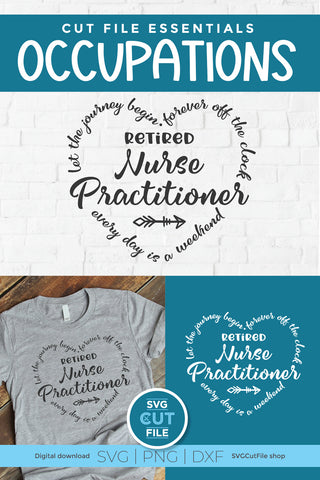 Nurse practitioner svg bundle - So Fontsy