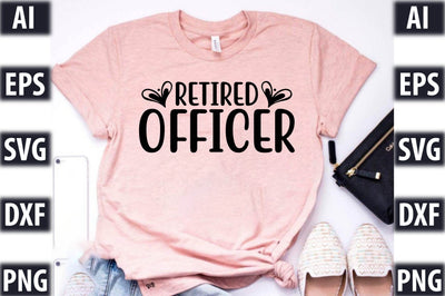Retired Officer SVG SVGista 
