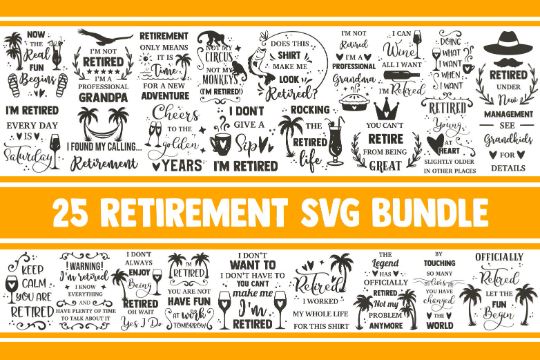 Retirement SVG Bundle, retired svg, pension svg, officially retired svg, grandma svg, grandpa svg, svg designs, svg quotes, svg sayings, png SVG James 