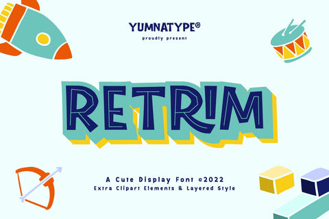 Retrim Font yumnatype 