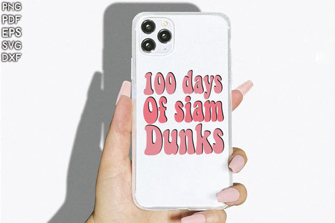 Retro 100 Days Of Siam Dunks Sublimation Creativeart88 