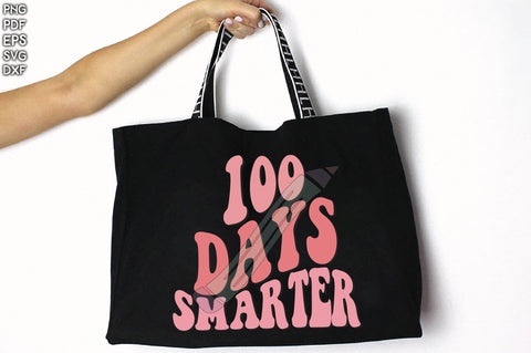 Retro 100 Days Smarter Sublimation Creativeart88 