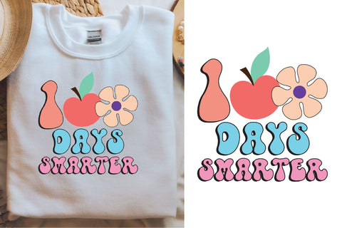 Retro 100 Days smarter SVG SVGista 