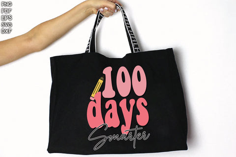 Retro 100 Days Smarter Vol-1 Sublimation Creativeart88 