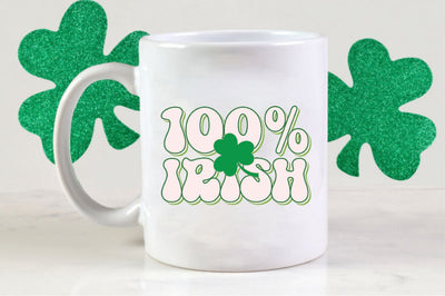 Retro 100% irish SVG SVG SVGista 