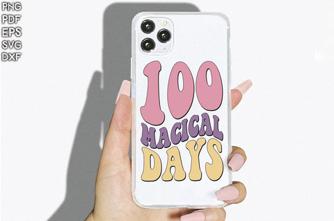 Retro 100 Macical Days Vol-1 Sublimation Creativeart88 