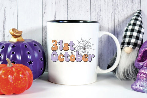 Retro 31 st October Sublimation SVG Creativeart88 