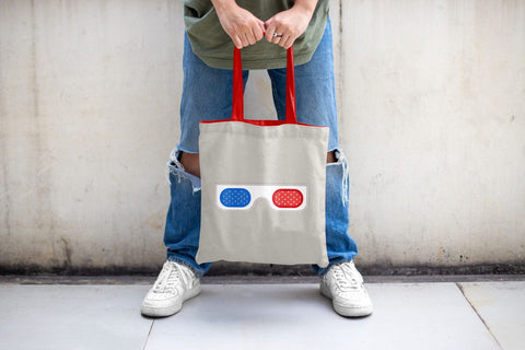 Retro 3D Glasses Applique Embroidery Embroidery/Applique DESIGNS Designed by Geeks 