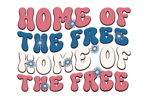 Retro 4th July Quotes Sublimation Bundle Sublimation Rupkotha 