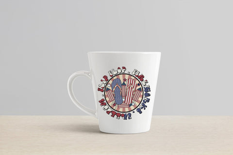 Retro 4th of July PNG - Flip Flop Fireworks Freedom Sublimation CraftLabSVG 