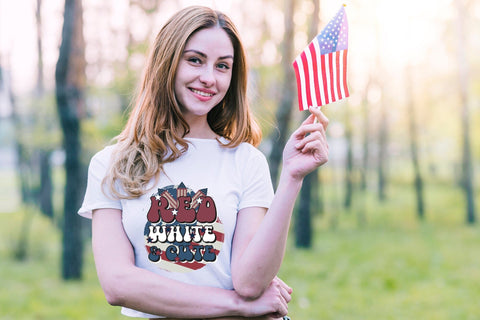 Retro 4th of July PNG Sublimation Bundle Sublimation CraftLabSVG 