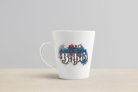 Retro 4th of July Sublimation, All American Babe PNG Sublimation CraftLabSVG 