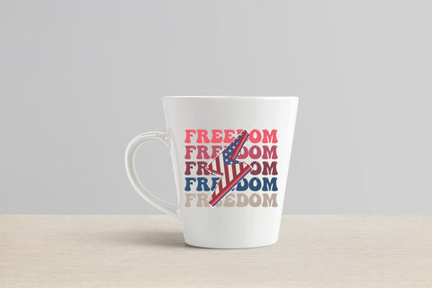 Retro 4th of July Sublimation - Freedom PNG Sublimation CraftLabSVG 