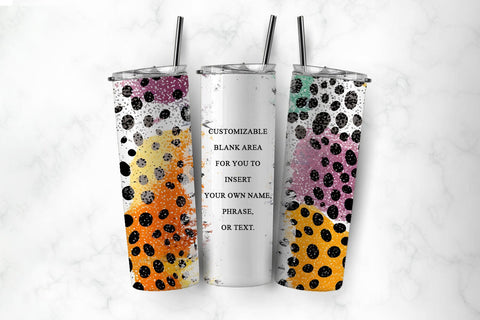 Retro 80's Inspired Tumbler Wrap Sublimation BijouBay 