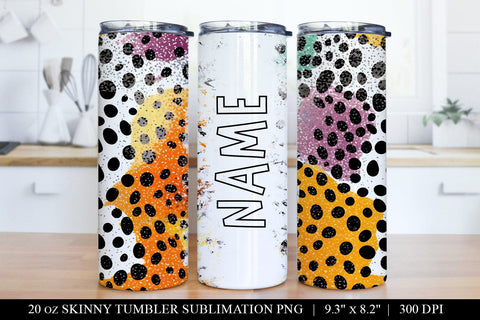 Retro 80's Inspired Tumbler Wrap Sublimation BijouBay 