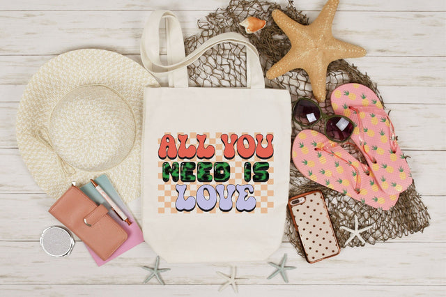 Retro All you Need is love Sublimation SVGista 