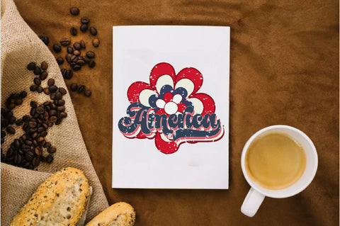 Retro America 4th of July Sublimation Sublimation Jagonath Roy 