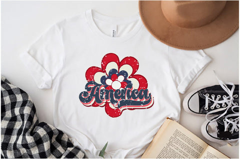 Retro America 4th of July Sublimation Sublimation Jagonath Roy 