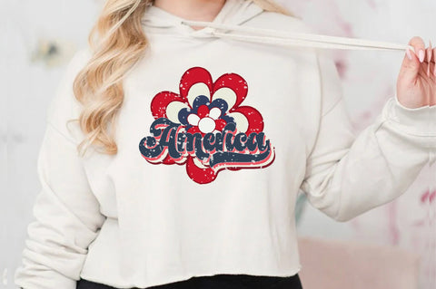 Retro America 4th of July Sublimation Sublimation Jagonath Roy 