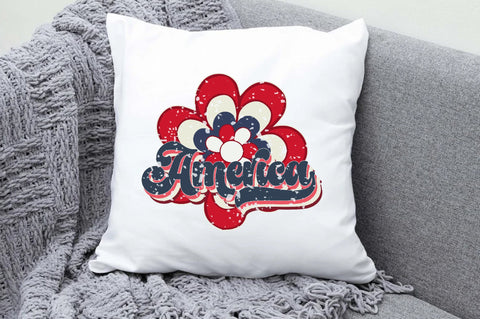 Retro America 4th of July Sublimation Sublimation Jagonath Roy 