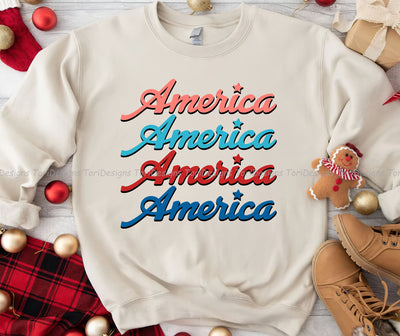 Retro America PNG, America Png, America Vingtage Design, Independence Day, 4th Of July PNG, 4th Of July Sublimation Design, Patriotic Png Sublimation ToriDesigns 