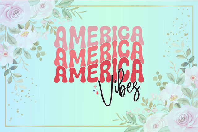 Retro America Vibes Sublimation Creativeart88 
