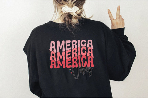 Retro America Vibes Sublimation Creativeart88 