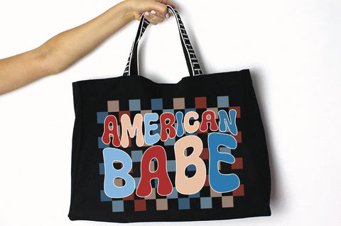 Retro American Babe Sublimation Creativeart88 