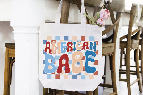 Retro American Babe Sublimation Creativeart88 