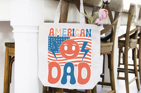 Retro American Dad Sublimation Creativeart88 