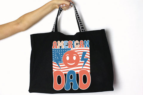 Retro American Dad Sublimation Creativeart88 