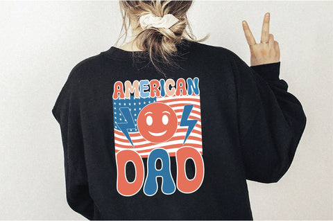 Retro American Dad Sublimation Creativeart88 