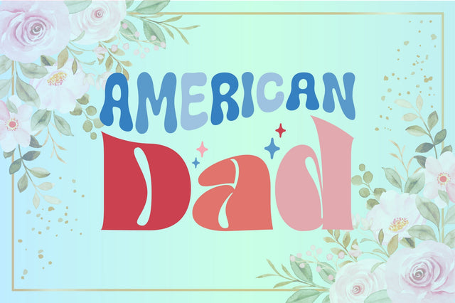 Retro American Dad Vol-1 Sublimation Creativeart88 