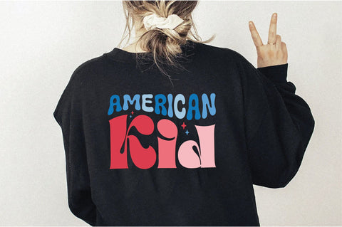 Retro American Kid Sublimation Creativeart88 