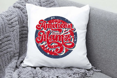 Retro American Mama Sublimation Sublimation Jagonath Roy 