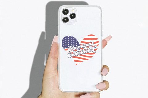 Retro American Sweetheart Sublimation Creativeart88 