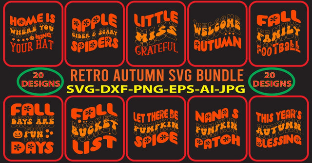 RETRO-AUTUMN-SVG-BUNDLE SVG Syaman 