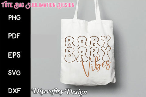 Retro Baby Vibes Sublimation Sublimation Creativeart88 