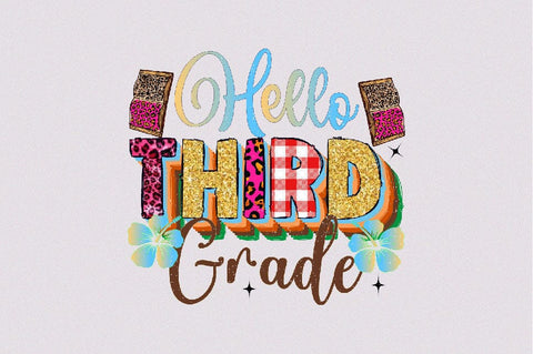 Retro Back to School Sublimation Design Bundle Sublimation SVGArt 